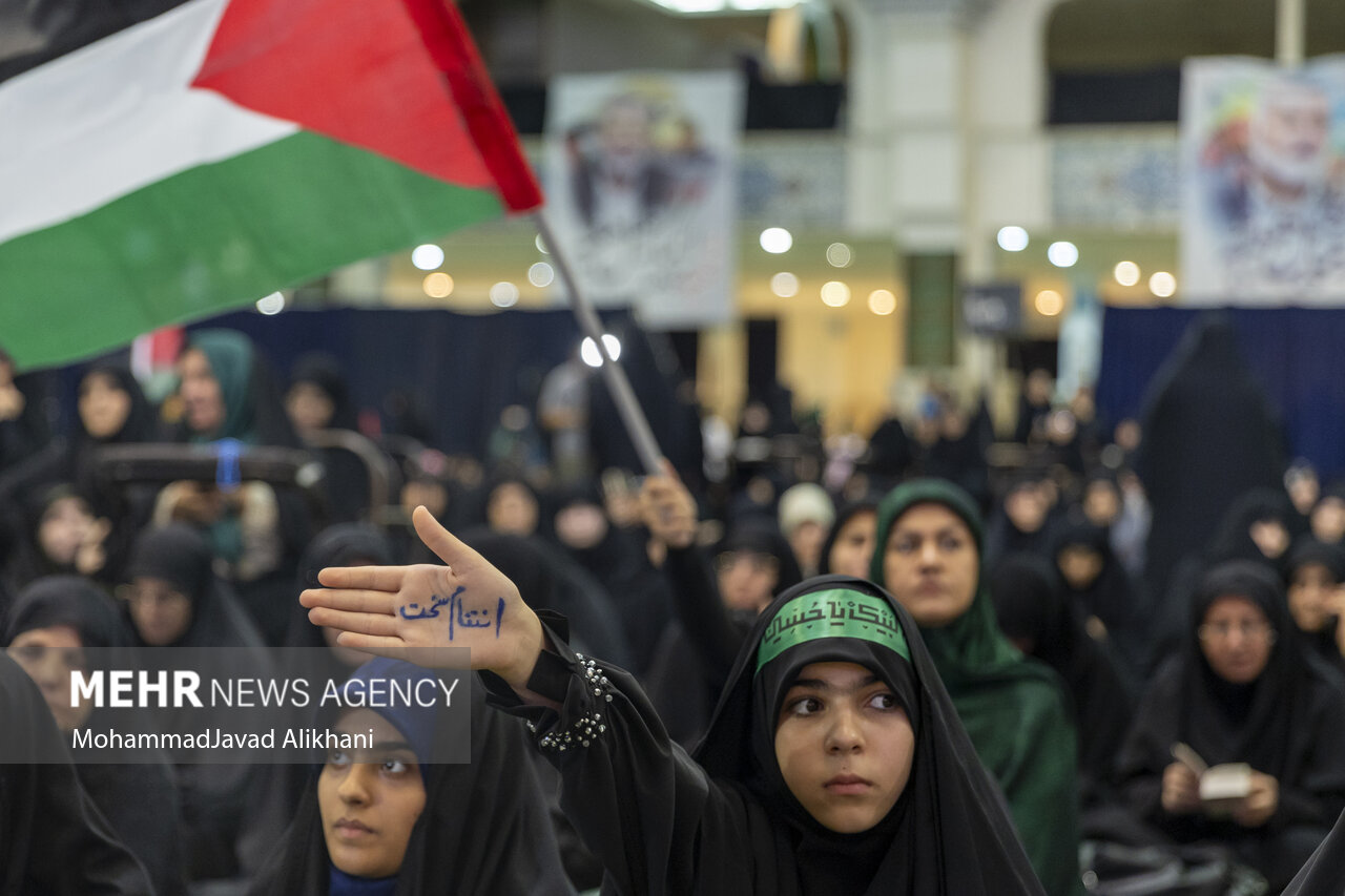 مراسم بزرگداشت شهید اسماعیل هنیه