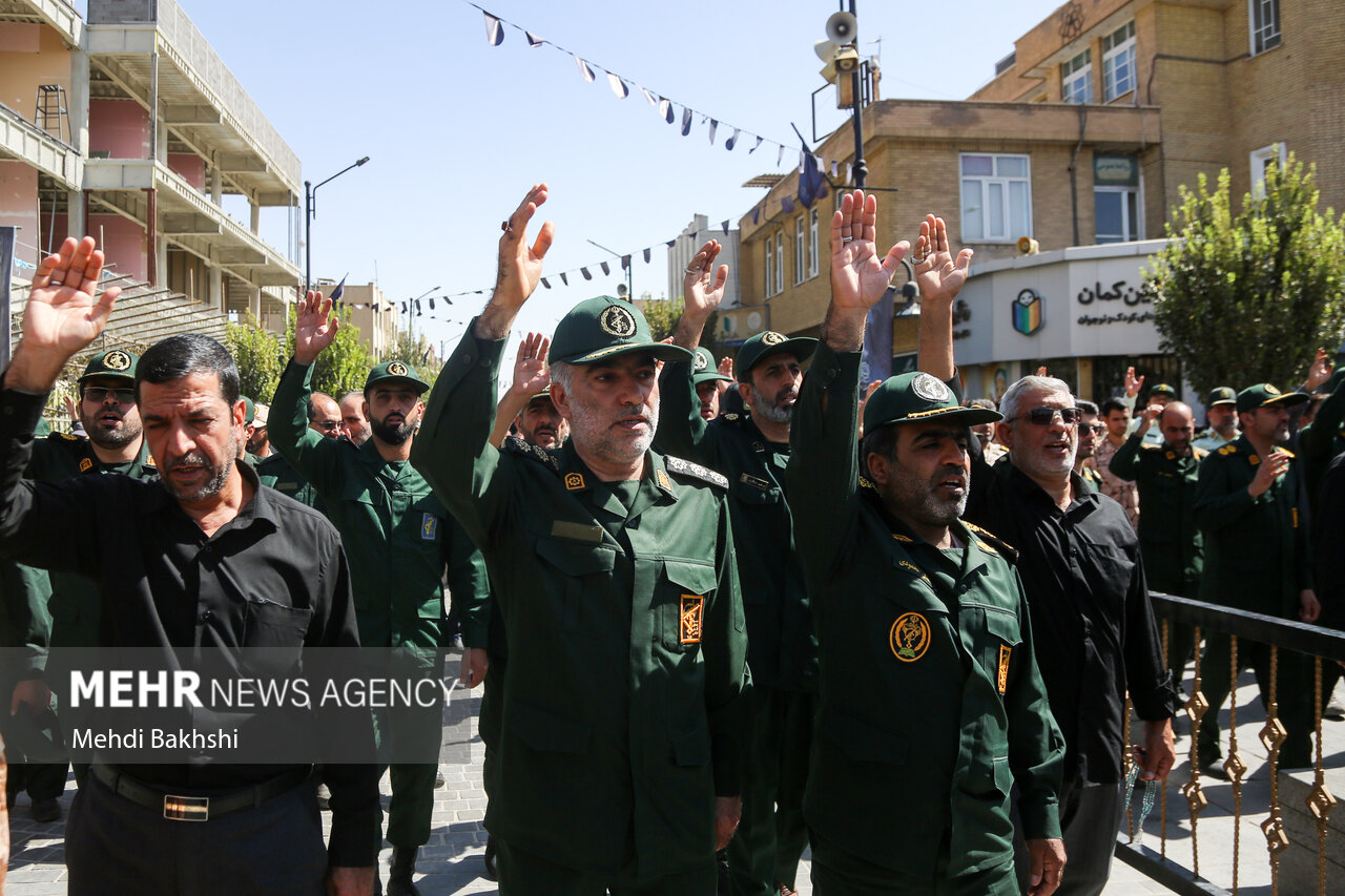 تشییع پیکر شهدای مدافع حرم در قم