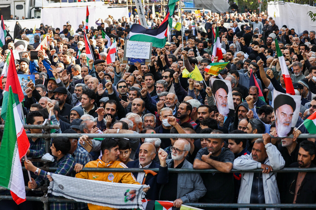 سخنرانی قالیباف در مراسم یوم‌الله ۱۳ آبان