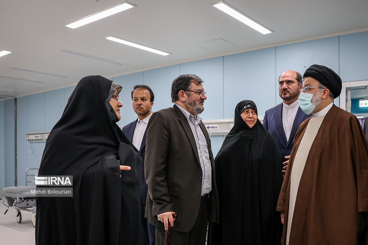 افتتاح بیمارستان هوشمند حضرت مهدی