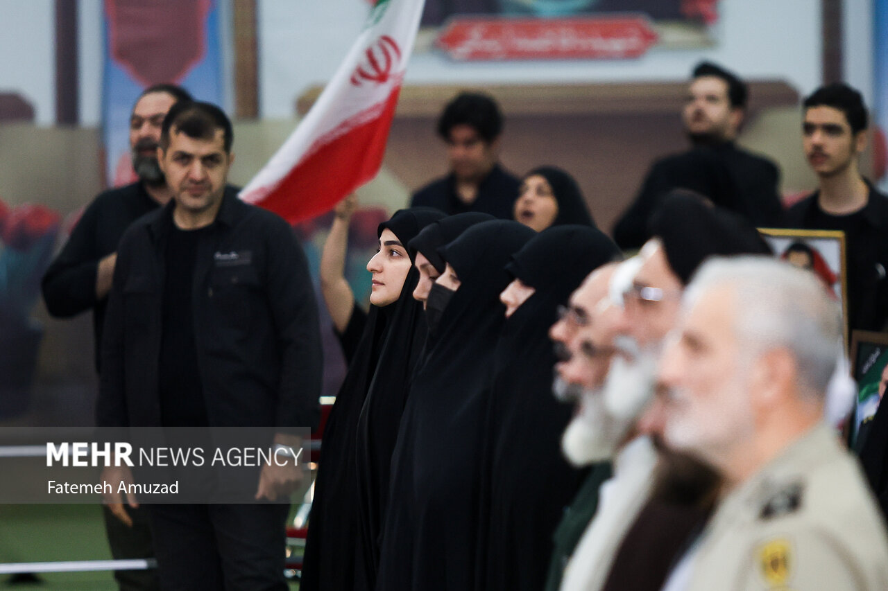 مراسم اربعین شهدای اقتدار ایران