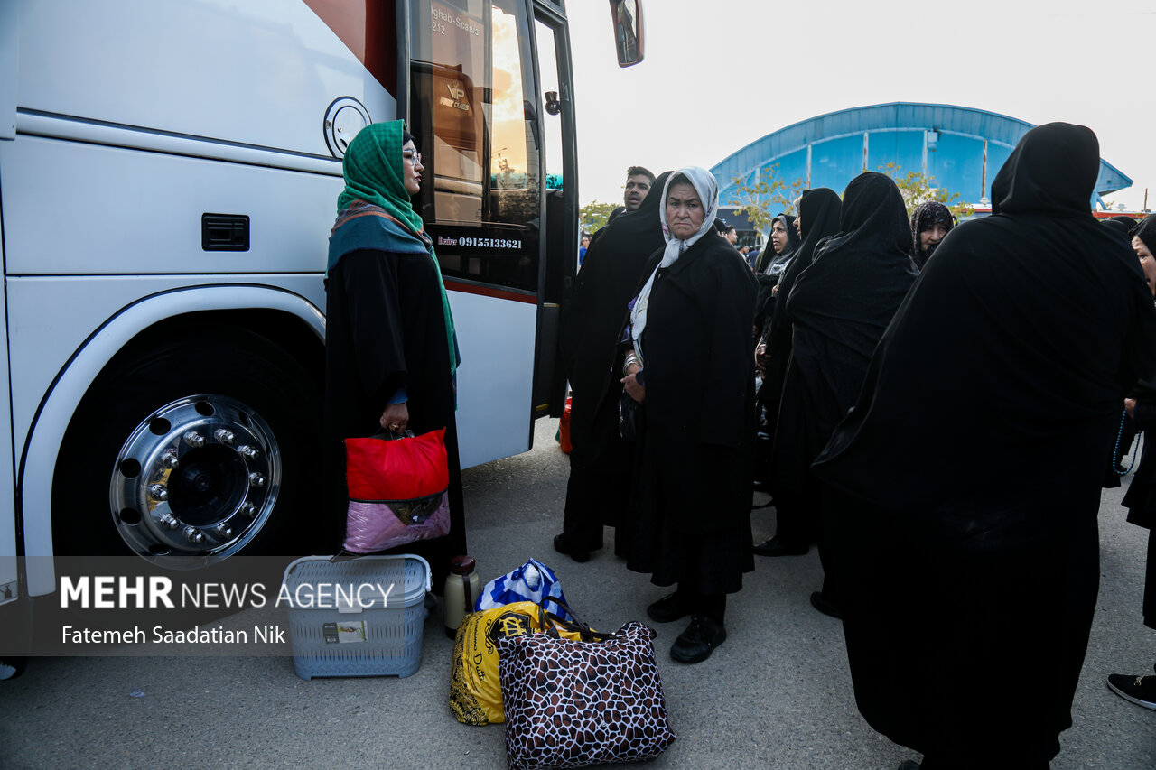 کاروان عزاداران حضرت فاطمه معصومه(س)