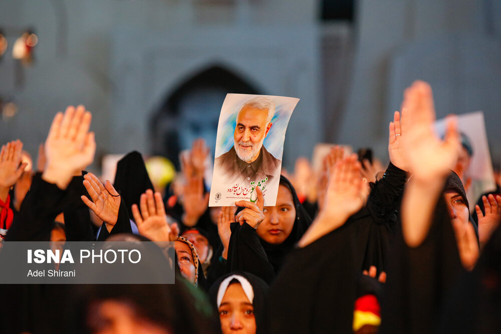 اجتماع بزرگ دختران حاج قاسم