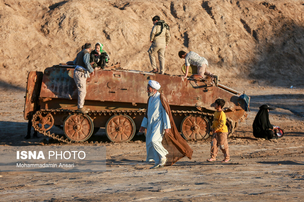 کاروان‌های راهیان نور در یادمان شهدای شلمچه
