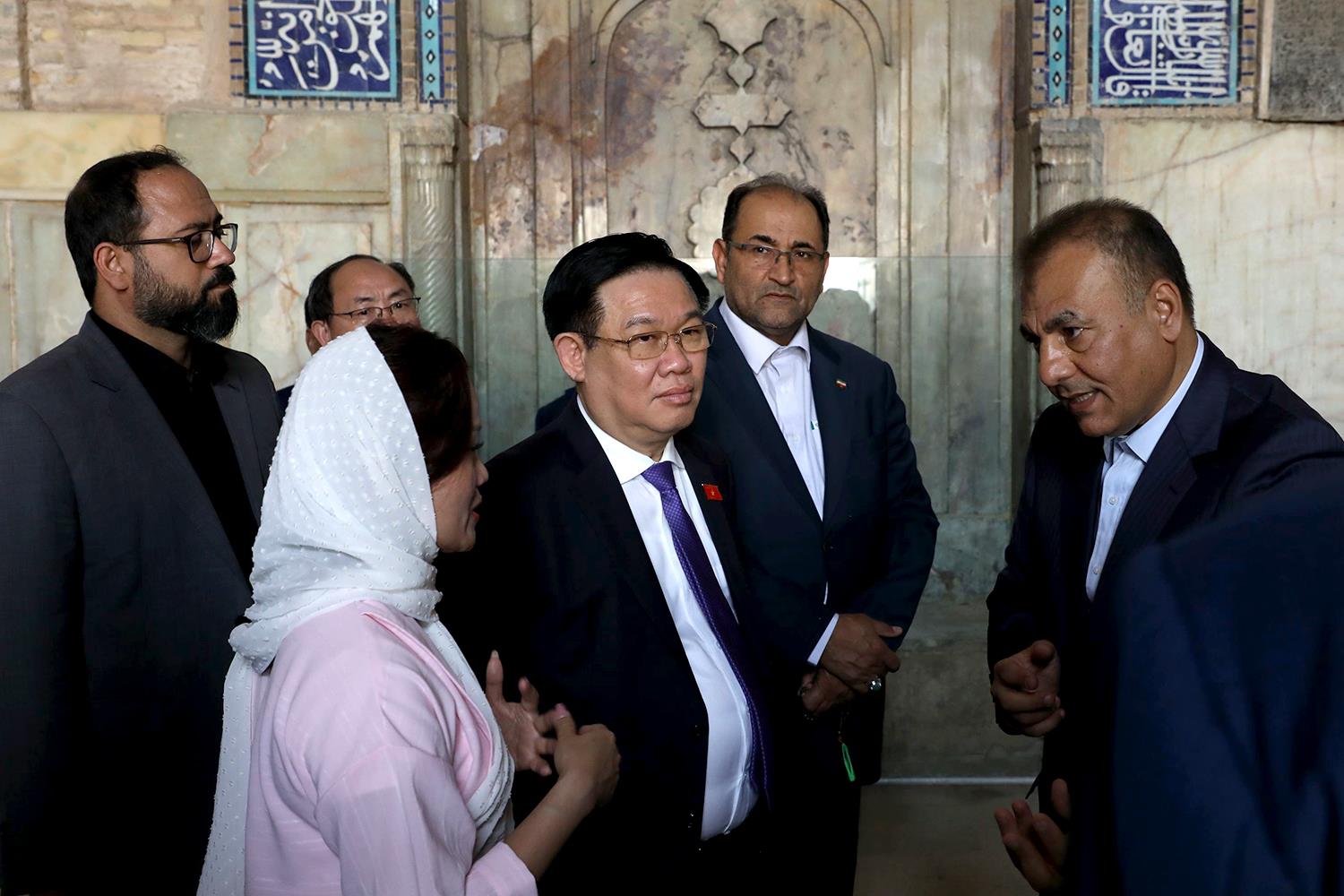 بازدید رئیس مجلس ویتنام