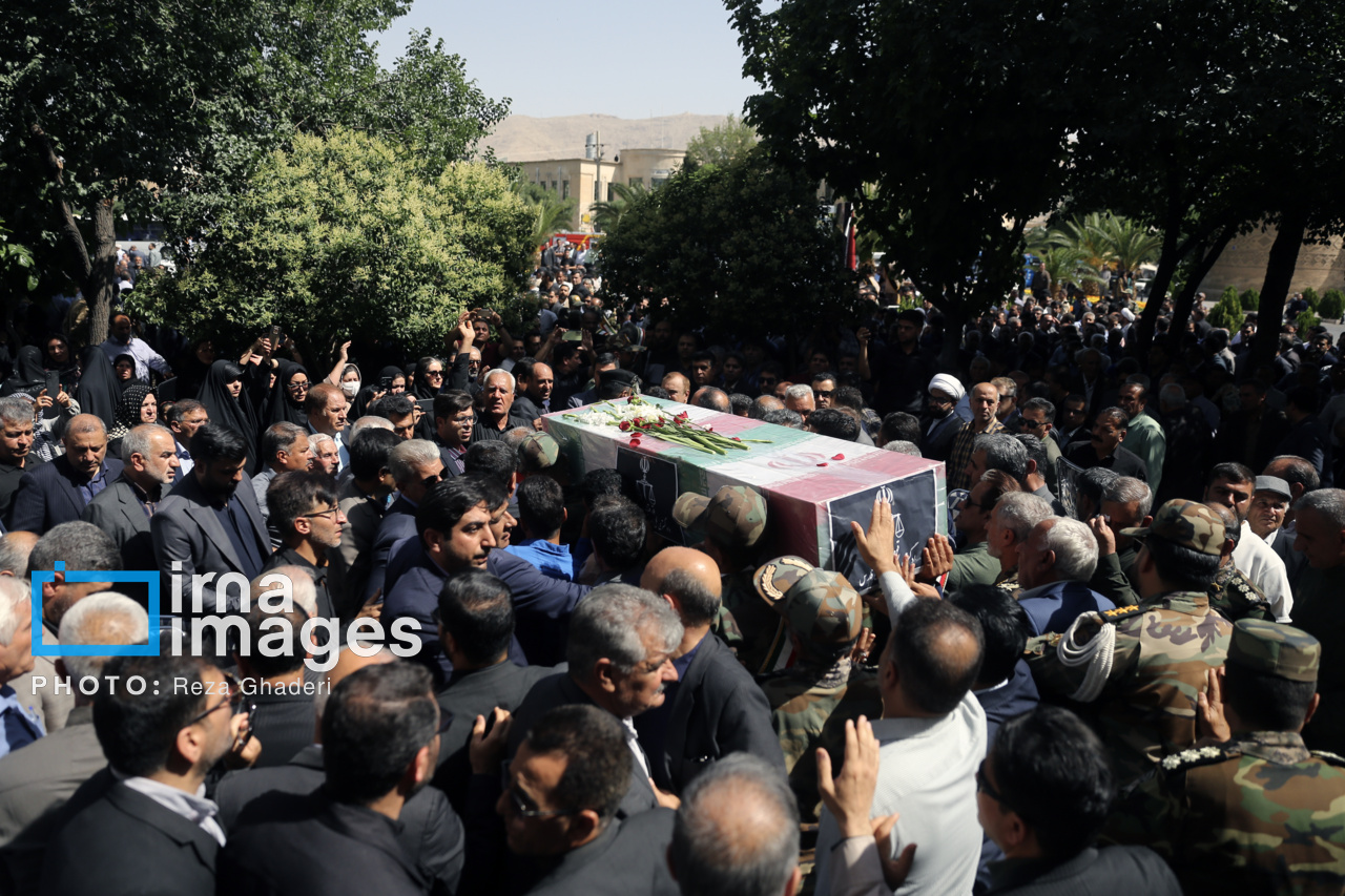 تشییع پیکر مطهر شهیدقاضی « احسان باقری»