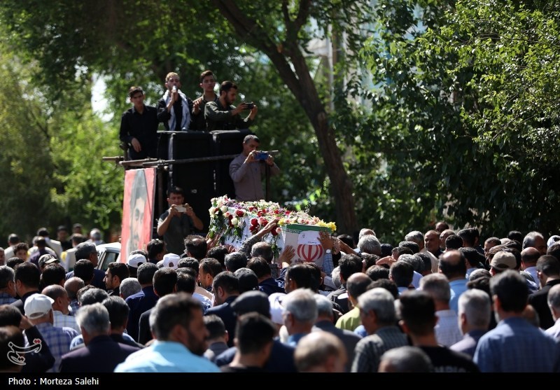 تشییع ۳ شهید حمله رژیم صهیونیستی در نجف آباد اصفهان