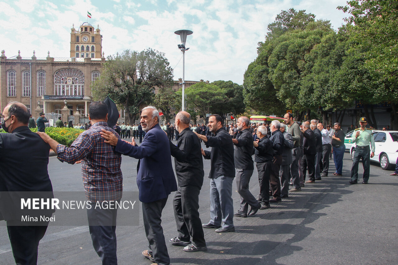 مراسم عزاداری ۲۸ صفر در تبریز