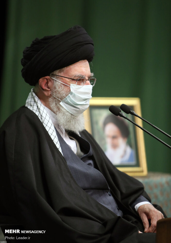 دیدار رهبر انقلاب با مداحان
