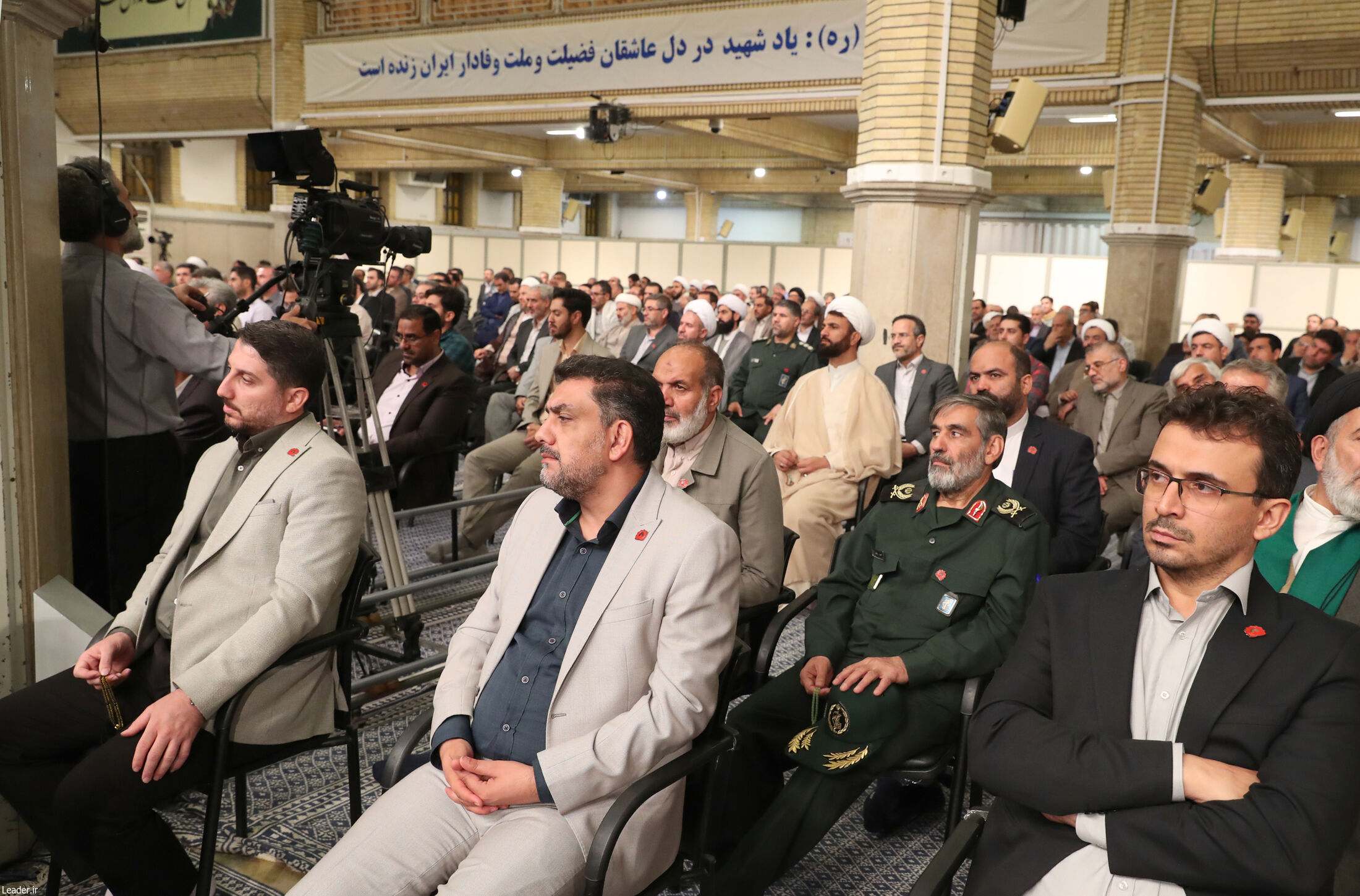 دیدار دست‌اندرکاران کنگره ملی شهدای همدان با رهبر انقلاب