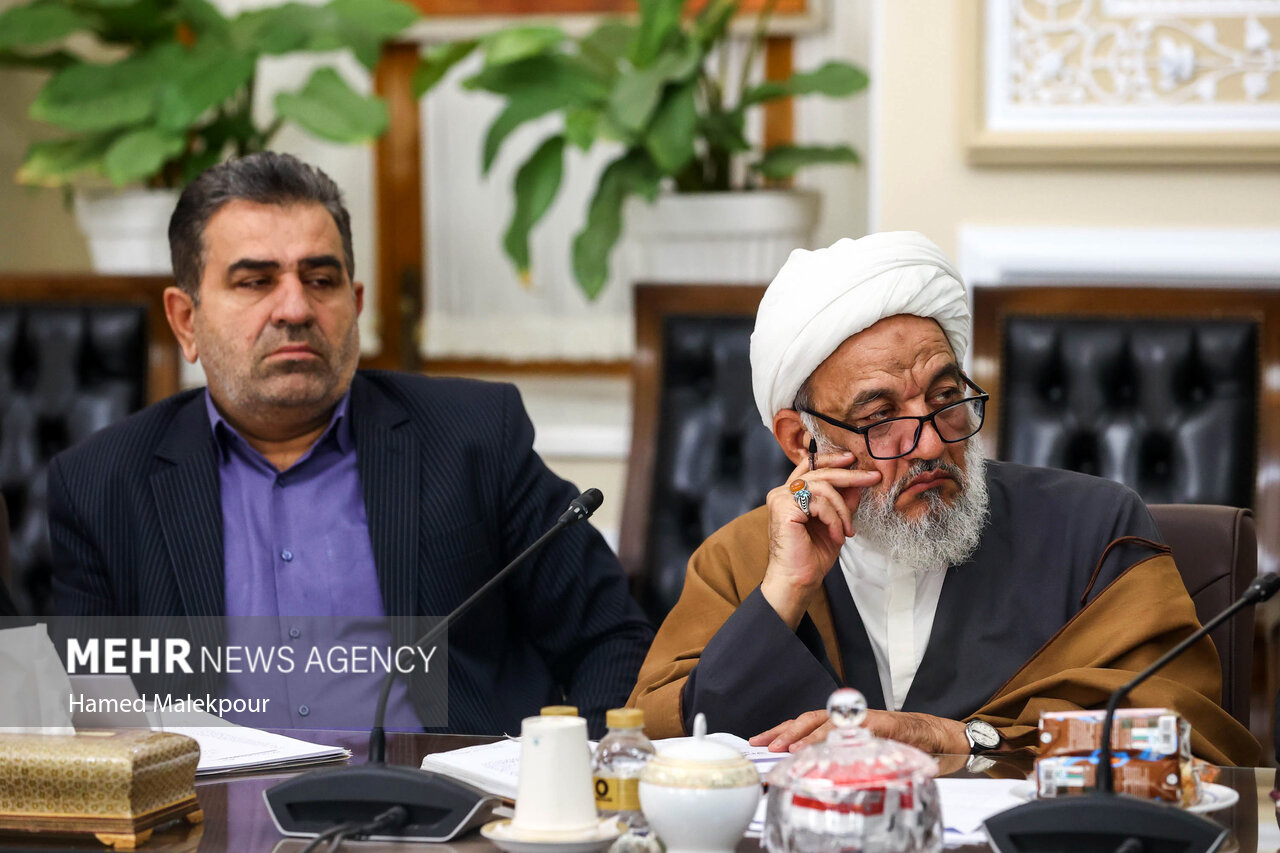 جلسه شورای هماهنگی مجلس با حضور قالیباف