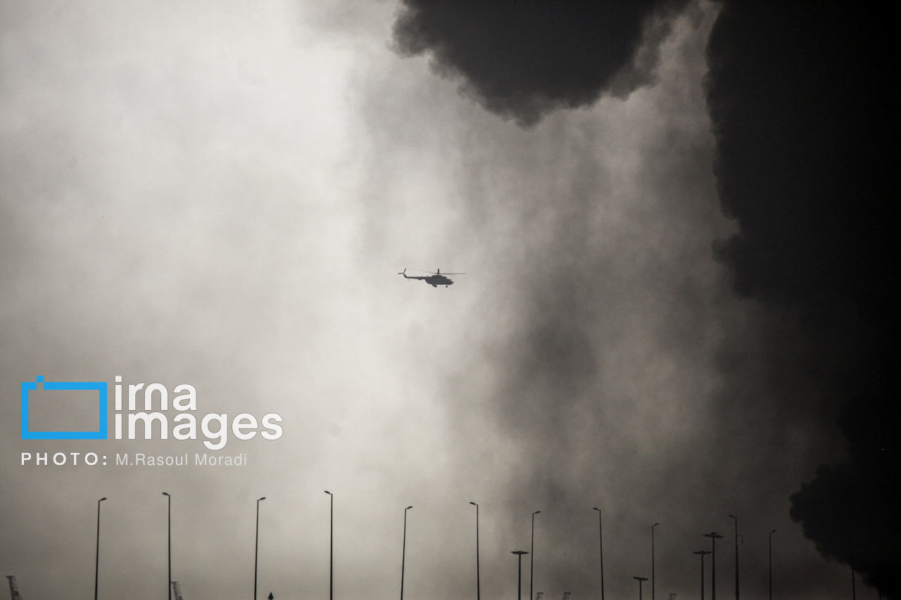 انفجار در «اسکله شهید رجایی»