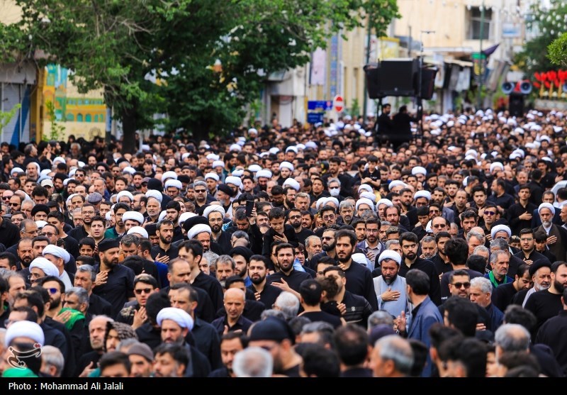 دسته عزداری شهادت امام جعفر صادق (ع) در قم