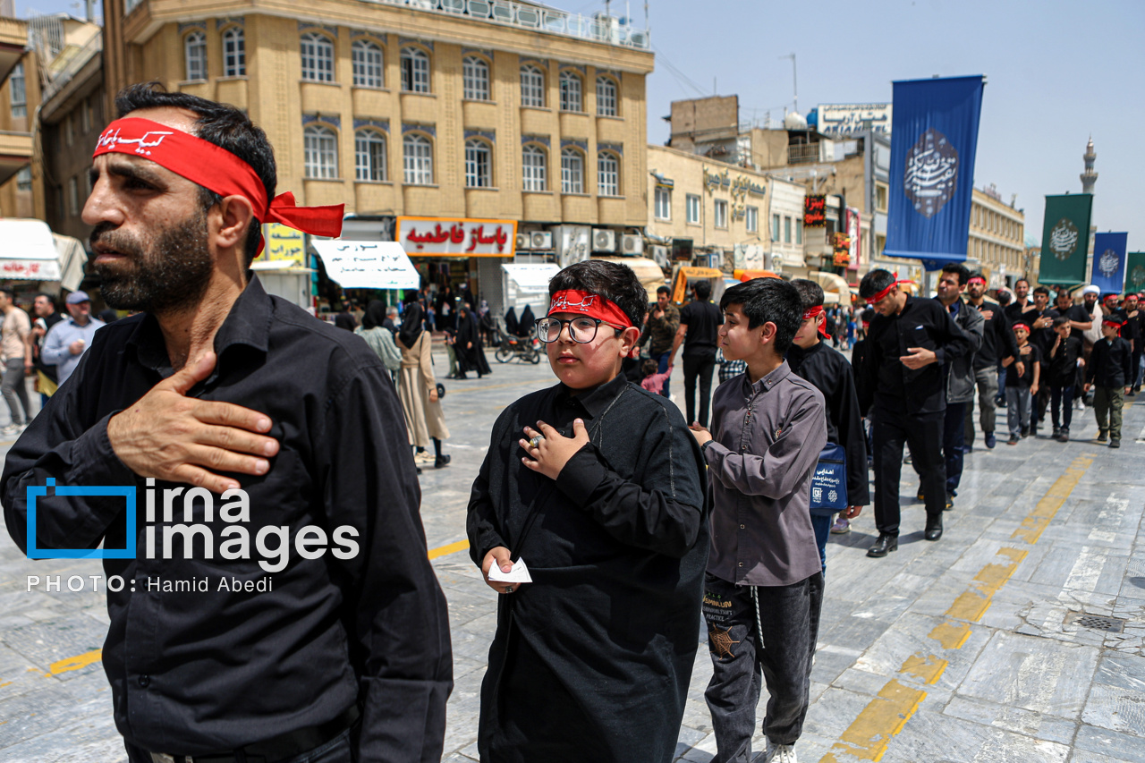 عزاداری شهادت امام جعفر صادق (ع) در قم