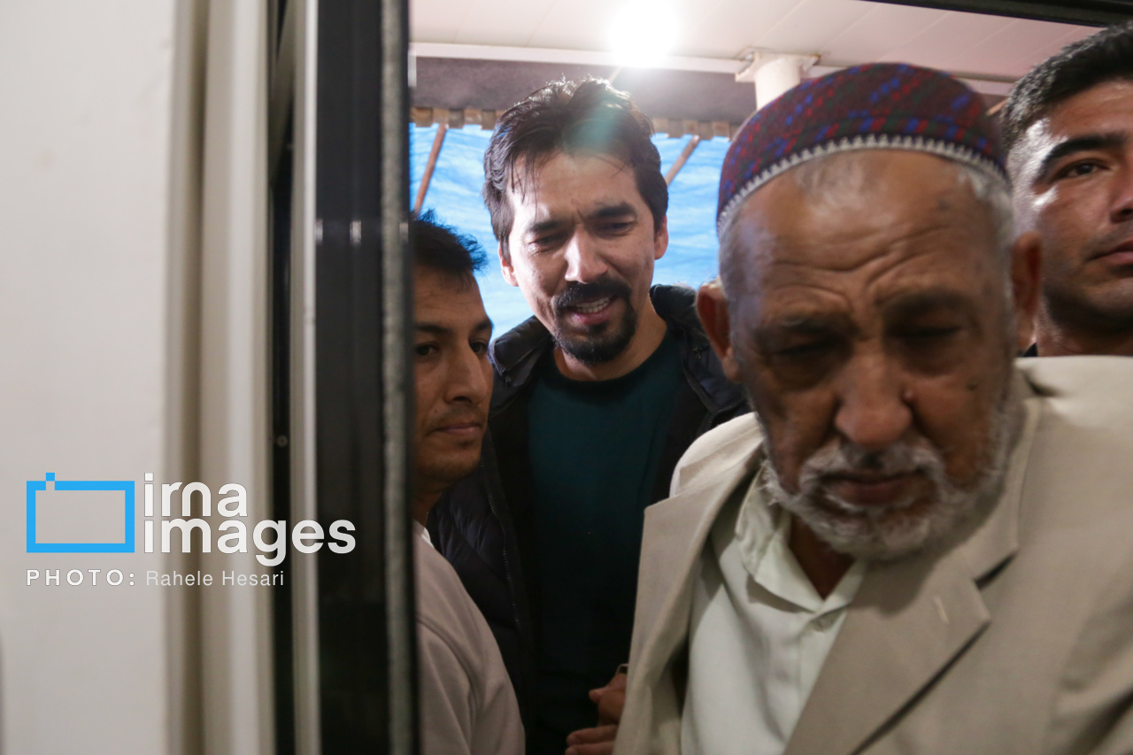 تشییع پیکر «صابر کاظمی»