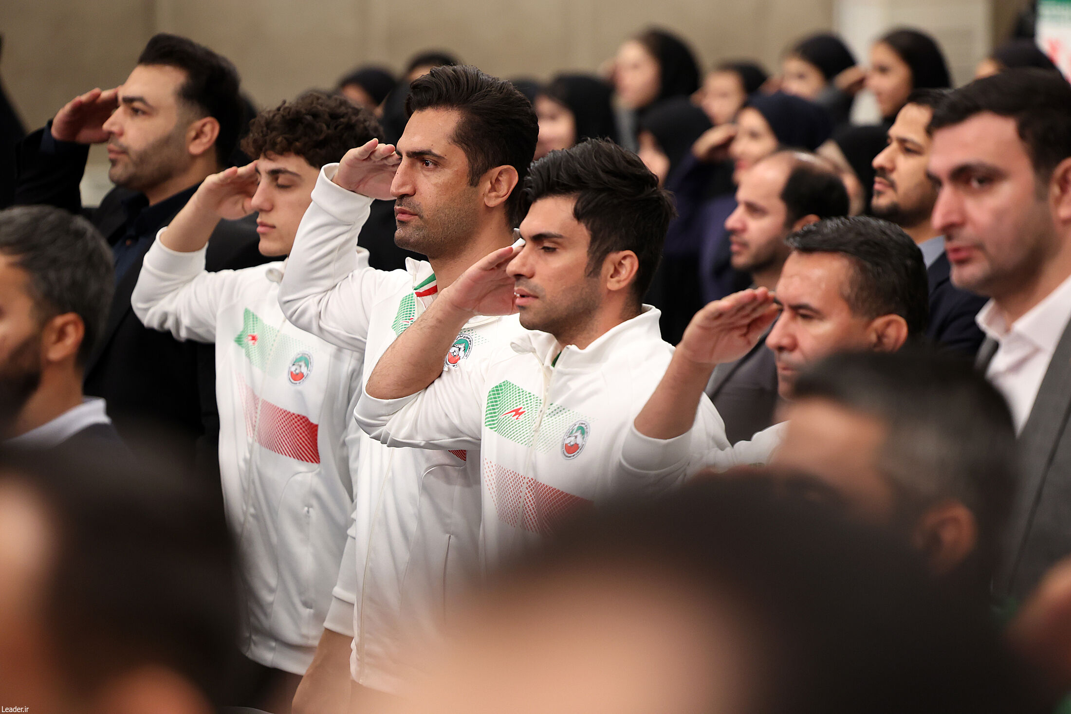 تصاویری از دیدار مدال‌آوران ورزشی و علمی با رهبر انقلاب