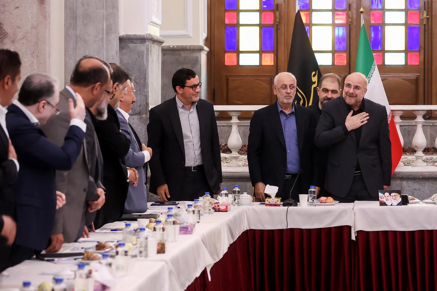 دیدار مجمع ملی کارآفرینان با قالیباف