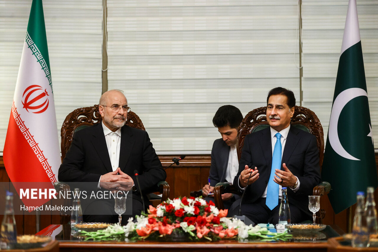 اولین روز سفر رئیس مجلس به پاکستان