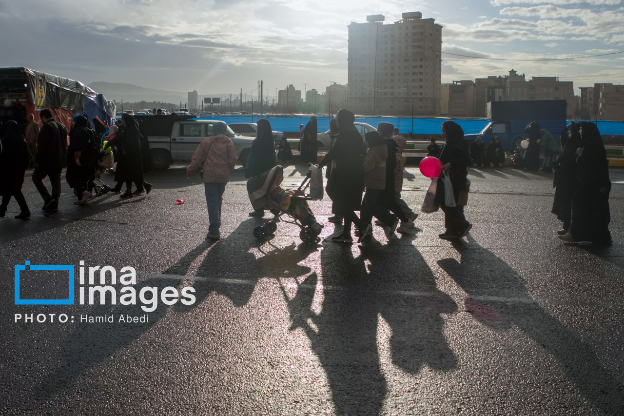 شب نیمه شعبان در مسجد جمکران