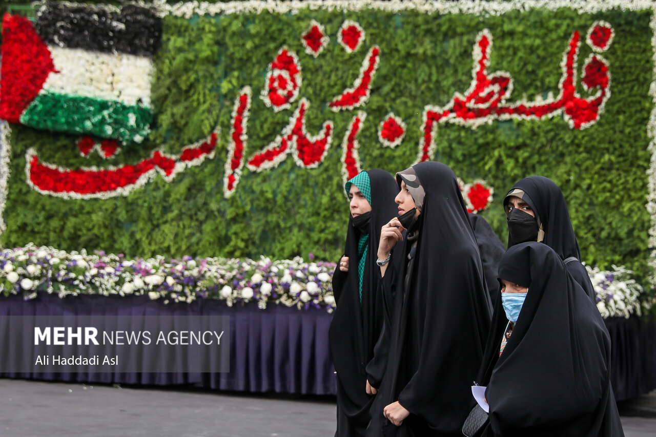 راهپیمایی روز جهانی قدس در تهران