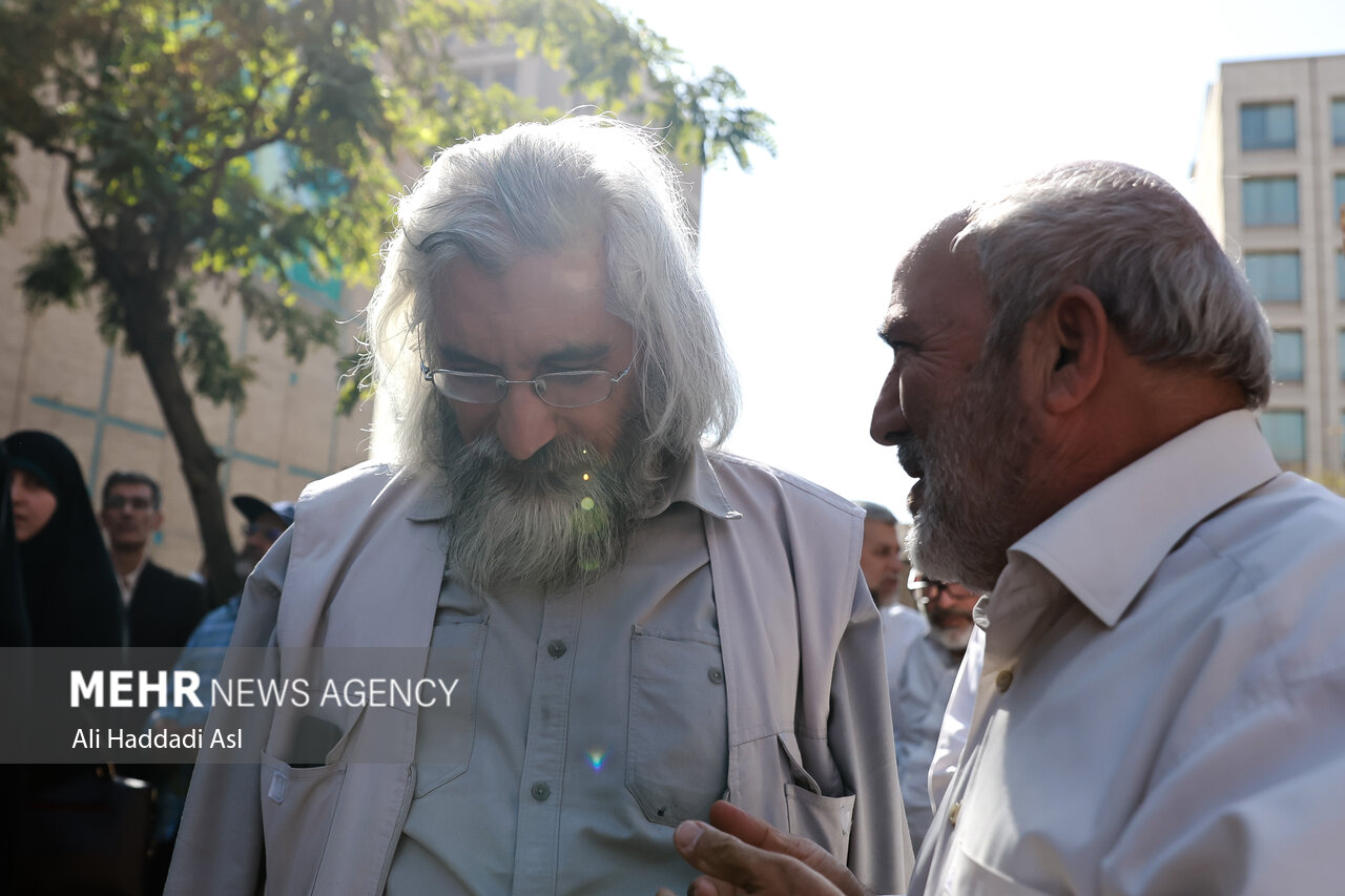 مراسم تشییع پیکر محمد کاسبی