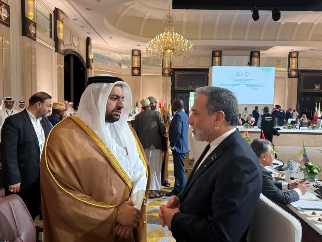 احوالپرسی وزیر امور خارجه با همتایانش در دوحه 