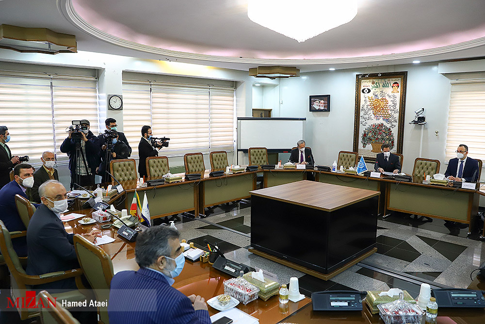 دیدار مدیرکل آژانس و علی اکبر صالحی