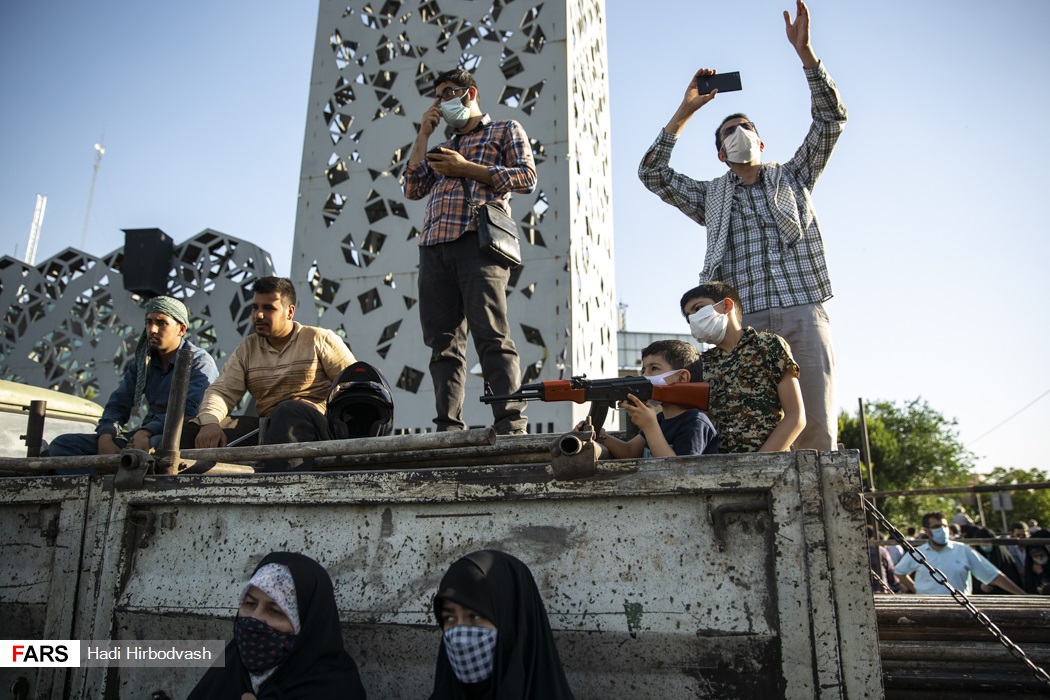 تجمع بزرگ مردم تهران 