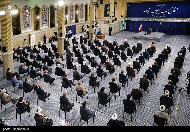 دیدار رئیس و مسئولان قوه قضائیه با رهبر انقلاب