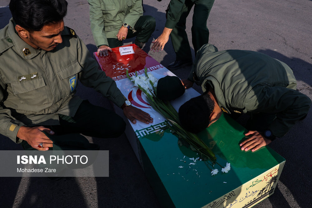 آیین استقبال از پیکرهای مطهر شهدای گمنام - مشهد