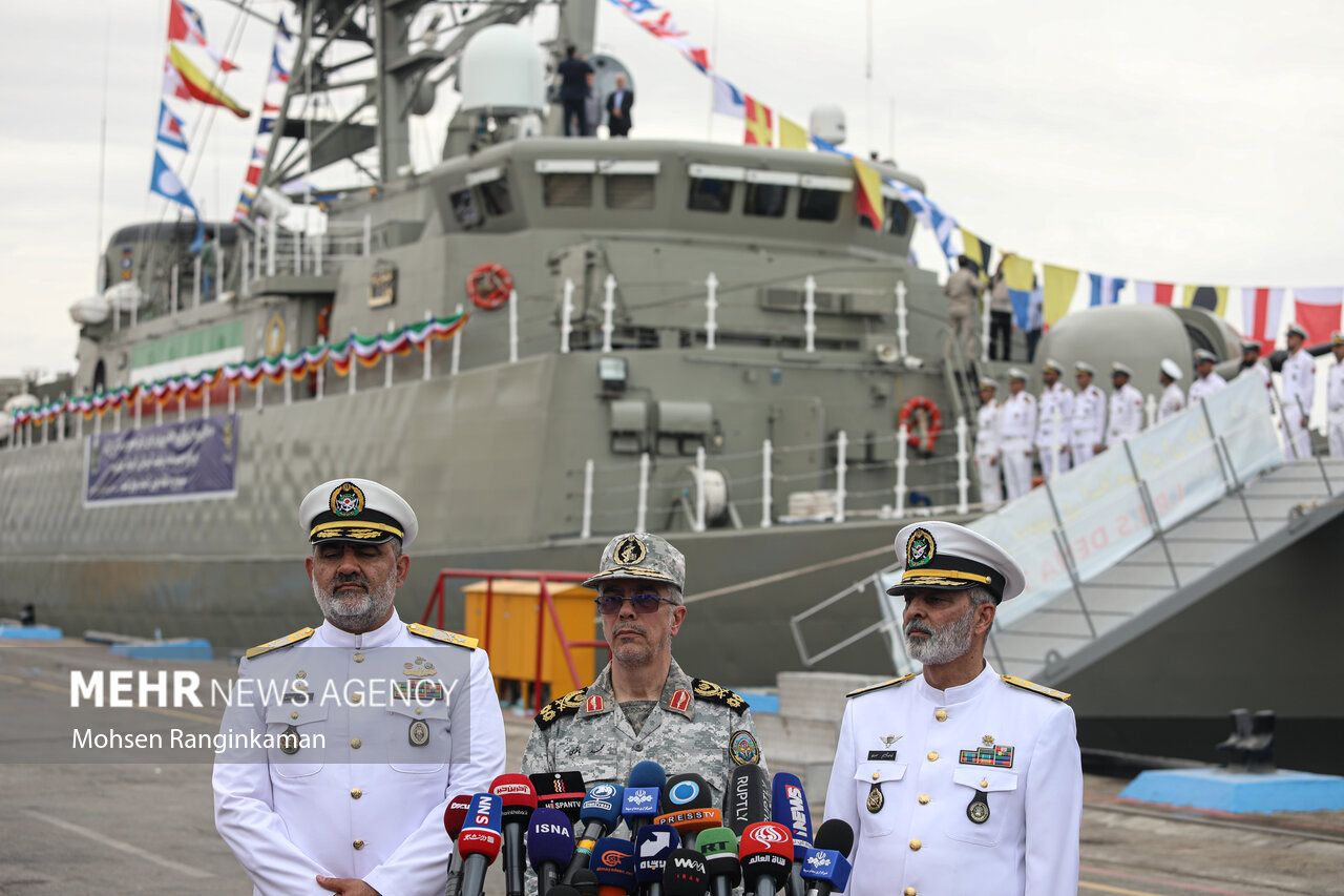 استقبال رسمی از ناو گروه ۸۶ نیروی دریایی ارتش