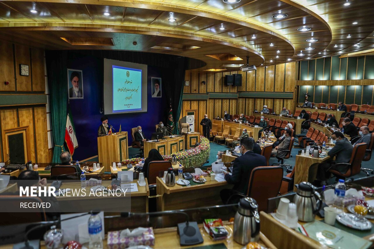 دیدار رئیس و اعضای کمیسیون امنیت با وزیر دفاع