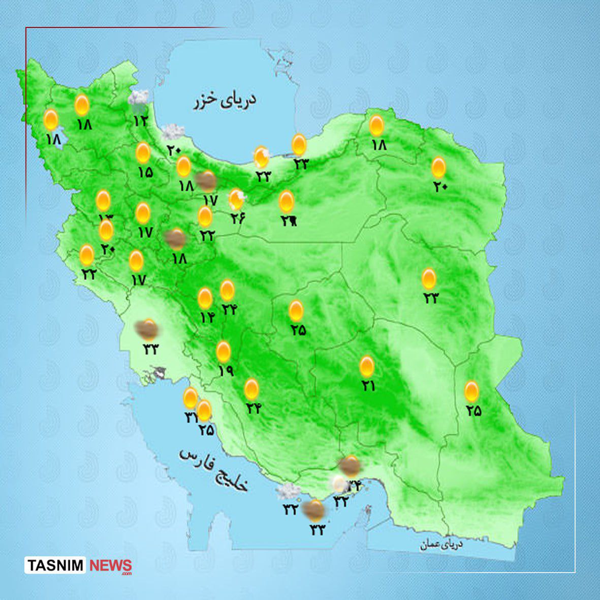 هوای تهران