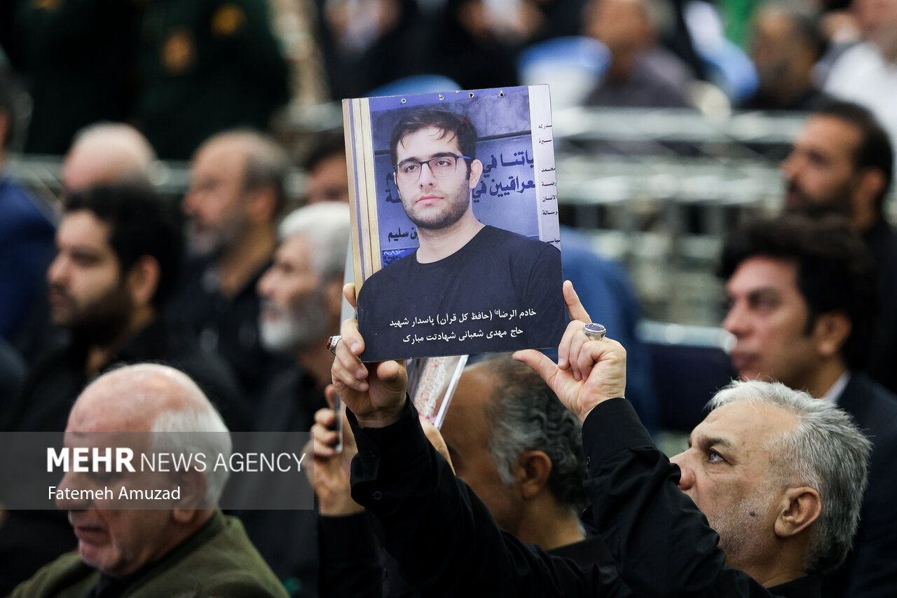 مراسم اربعین شهدای اقتدار ایران