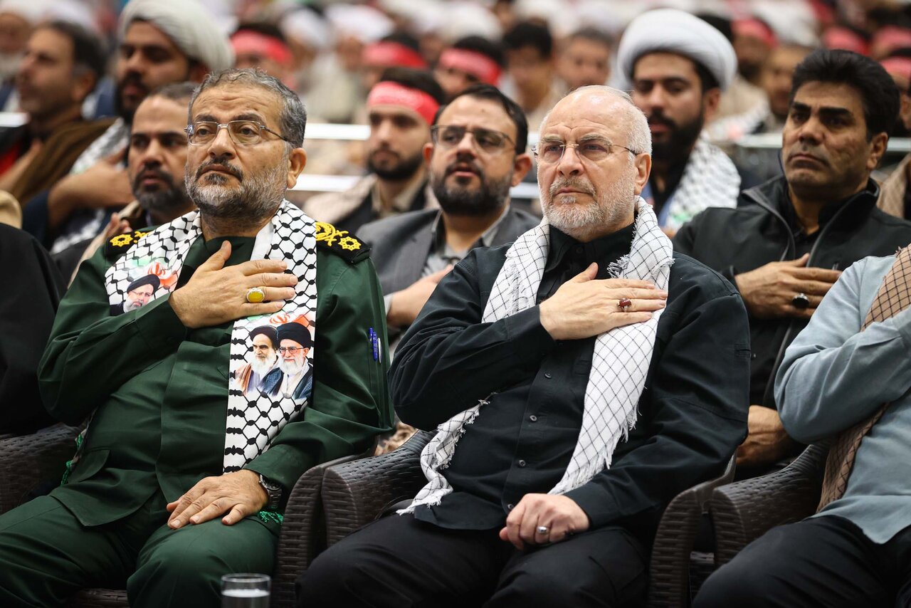 قالیباف در کنگره ۳۰۰۰ نفری مسئولان بسیج دانشجویی 