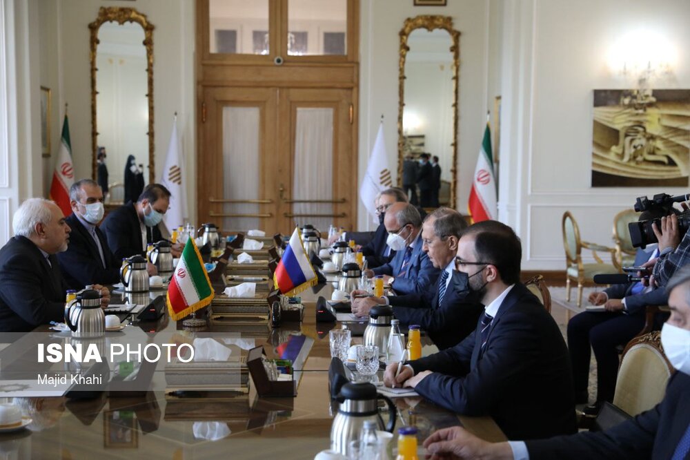 دیدار وزیران خارجه ایران و روسیه