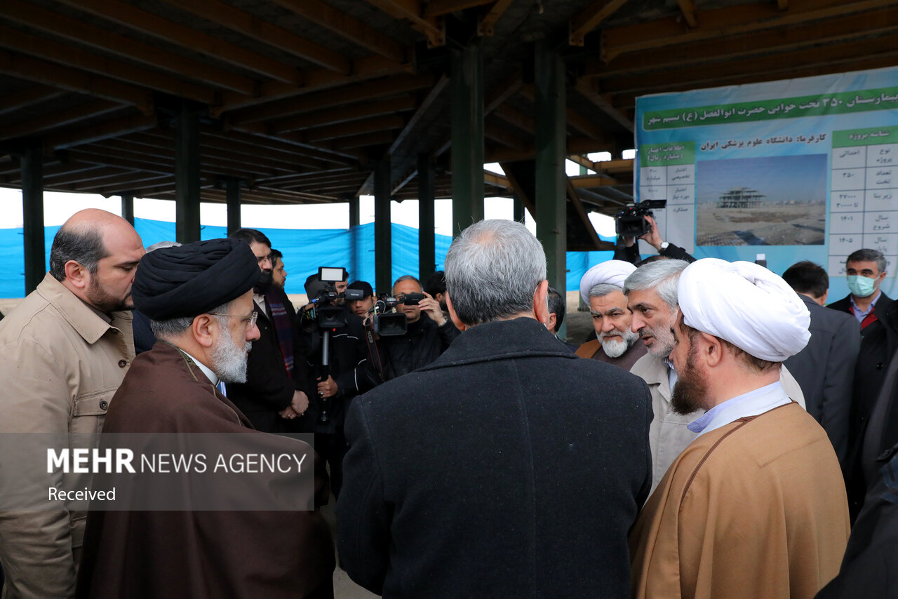 سفر رئیس جمهور به شهرستان بهارستان