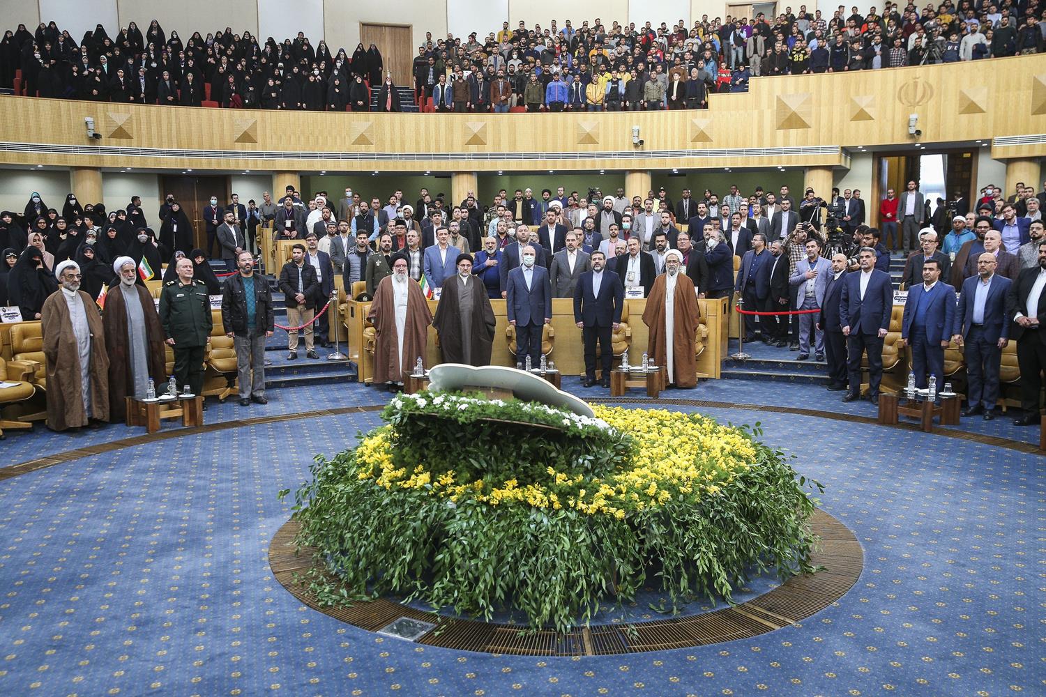 حضور قالیباف در آیین افتتاحیه سی‌ونهمین دوره مسابقات بین‌المللی قرآن کریم