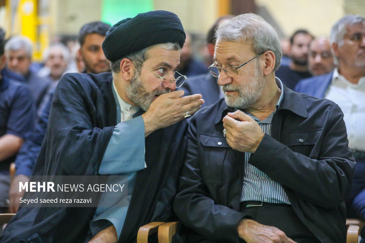 مجلس ترحیم همسر آیت الله سیستانی در تهران