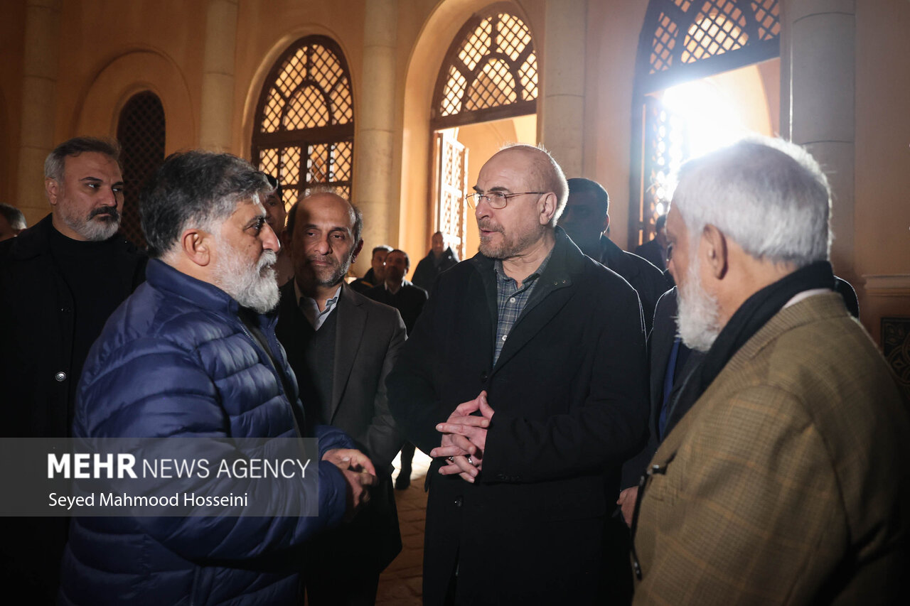 بازدید قالیباف از مراحل ساخت دو سریال تلویزیونی