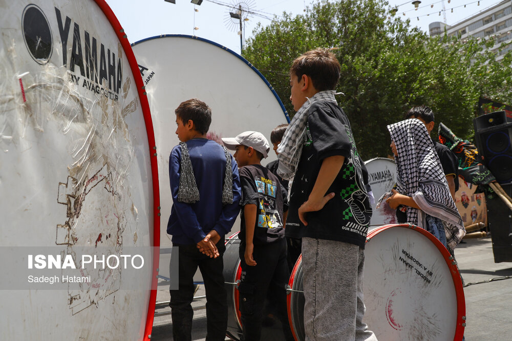 مراسم عزاداری تاسوعای حسینی مشهد