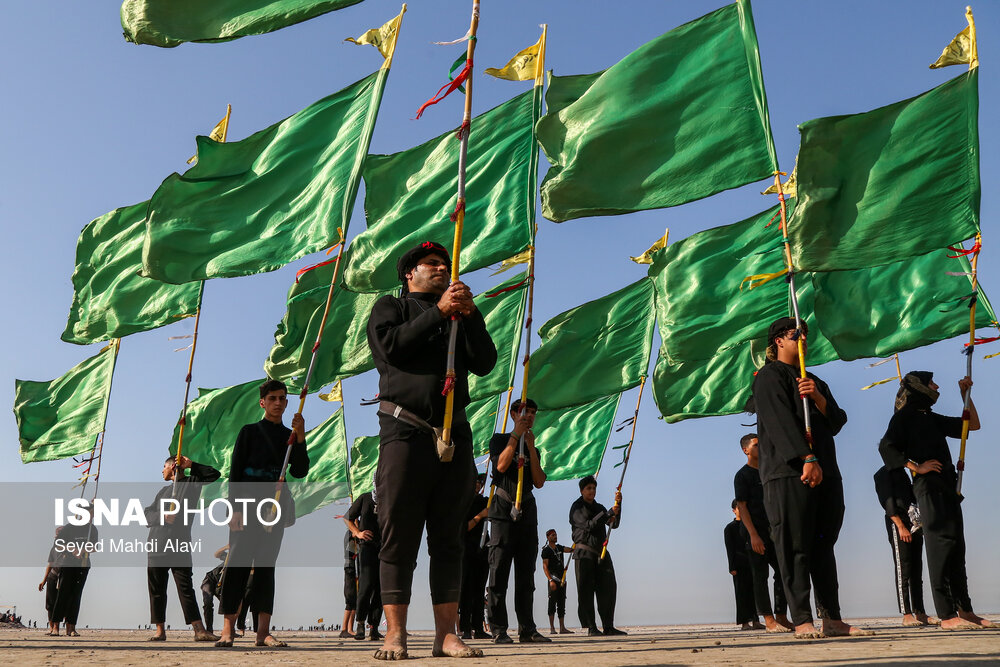 آغاز پیاده روی زائران اربعین از مسیر «رأس‌البیشه» عراق