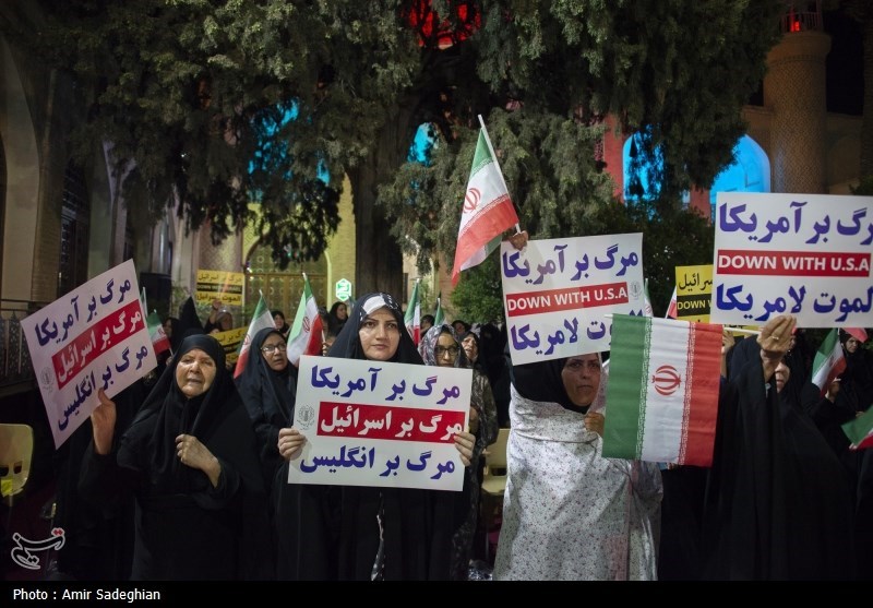 تجمع مردمی در پی محکومیت ترور شهید اسماعیل هنیه 