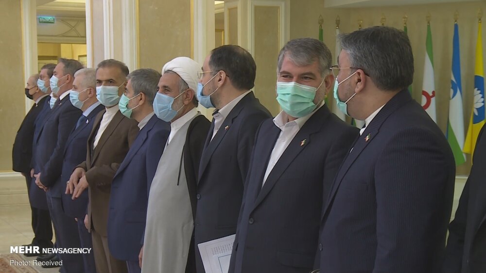 حضور قالیباف در مجلس فدرال روسیه