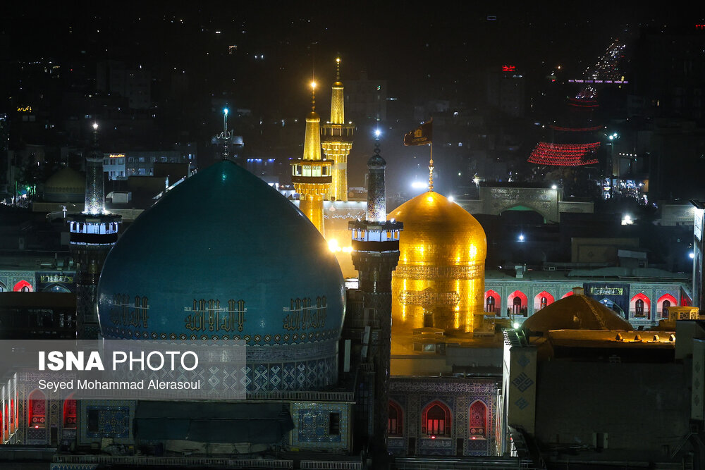 مراسم خطبه خوانی شب شهادت امام رضا (ع)
