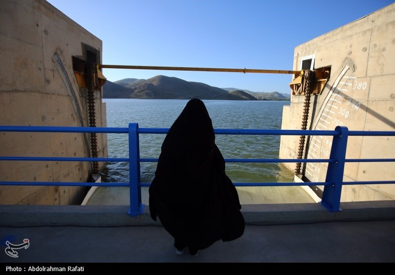  آئین شکرگزاری سرریز شدن سد اکباتان همدان