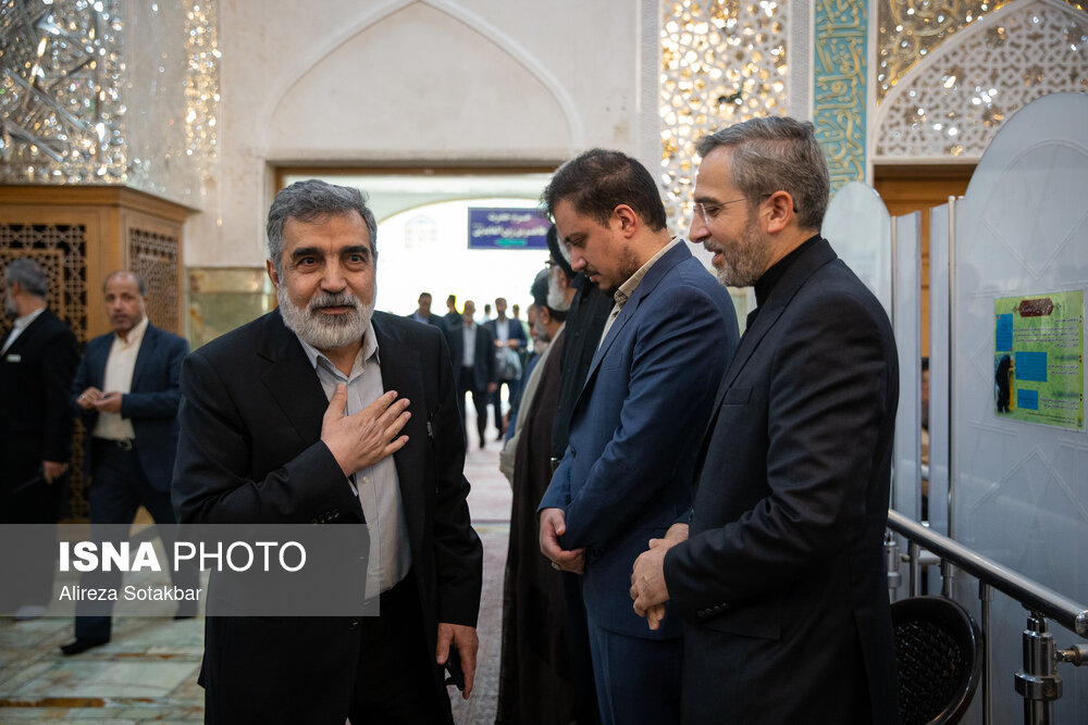 مراسم اربعین شهادت حسین امیرعبداللهیان