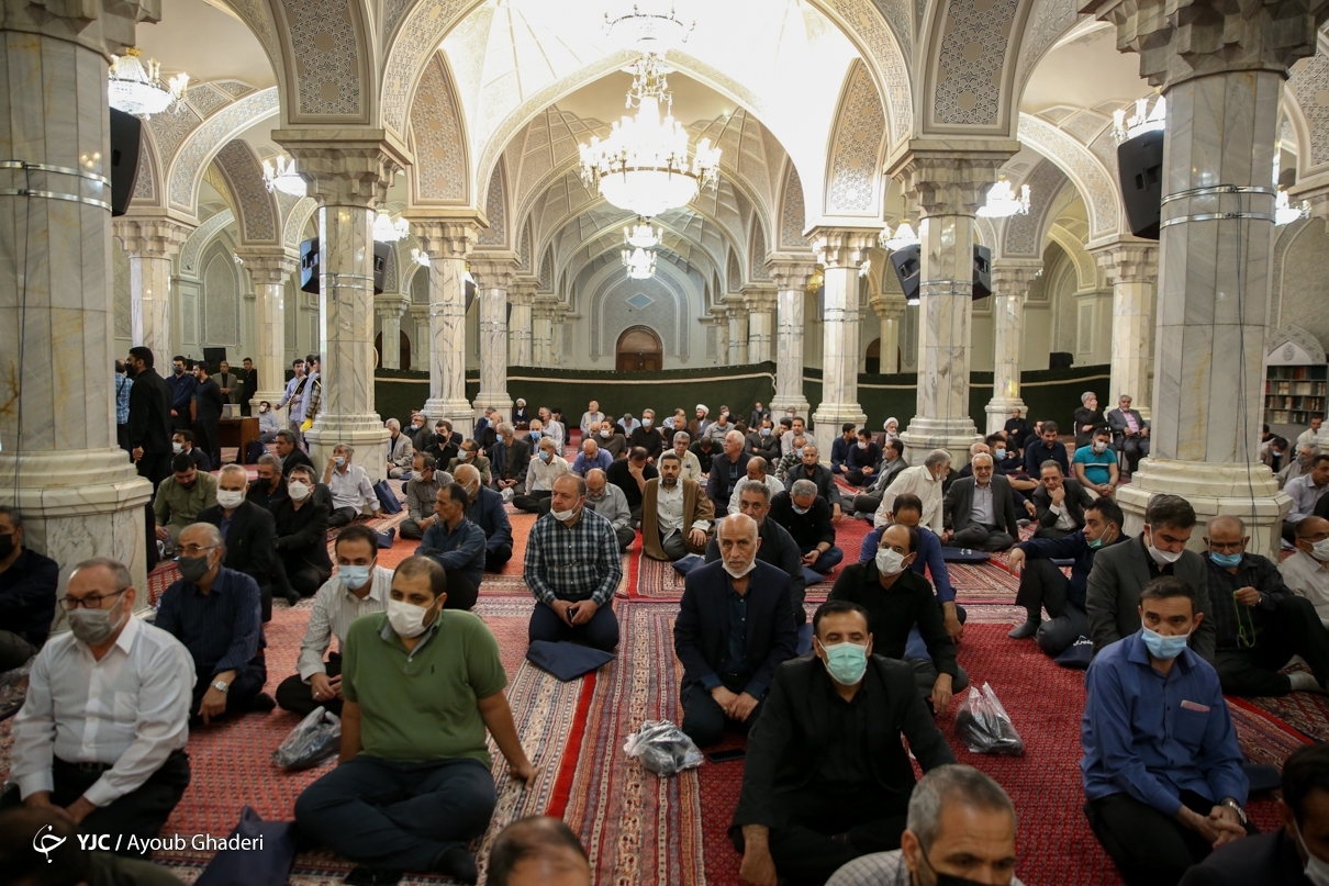 مراسم ترحیم آیت الله فاطمی نیا