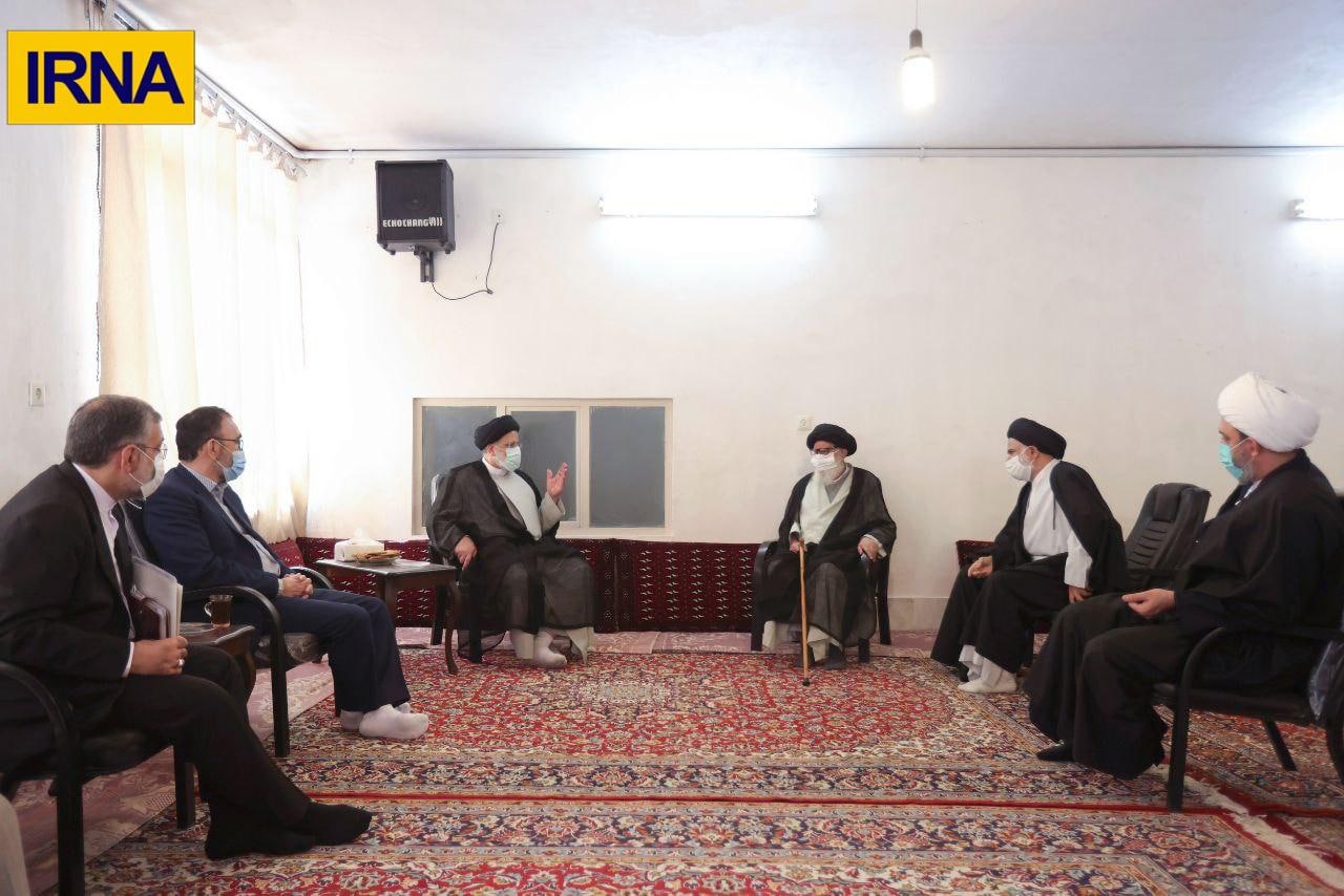 دیدار رئیس جمهور با آیت الله مرتضوی