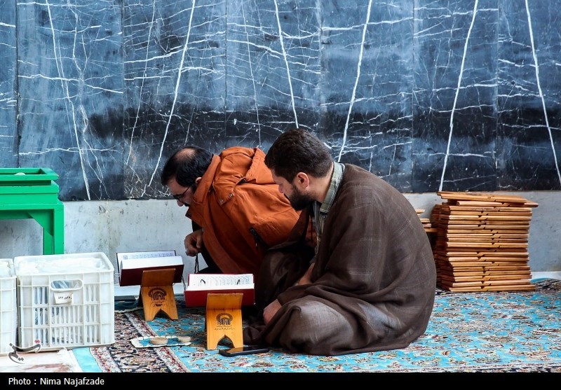 مراسم معنوی اعتکاف